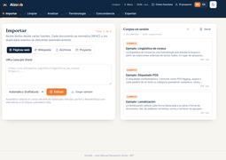 AlzoLab — importación